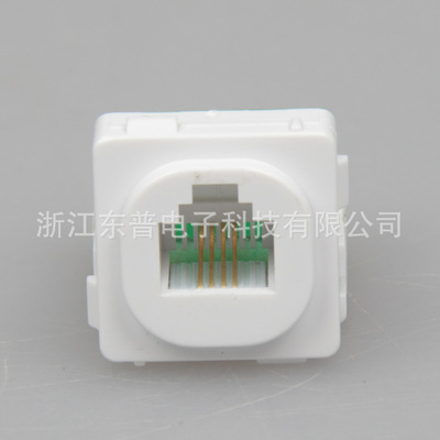 【三类模块TM-4102 电话语音模块 RJ11系列免打信息模块】价格,厂家,图片,信息面板,浙江东普电子科技-